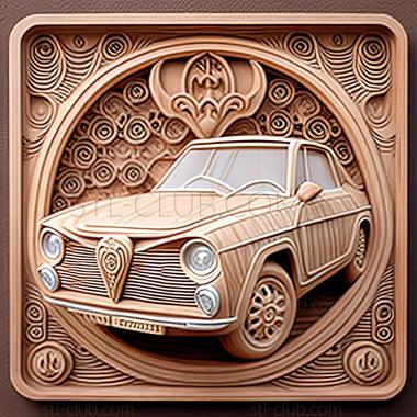 3D мадэль Alfa Romeo Giulietta 1977 (STL)